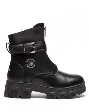 BLACK WOMEN'S BROGUE - KORINA