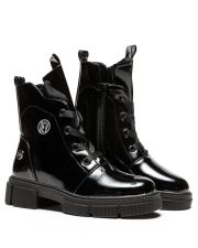 BLACK WOMEN'S BROGUE - AUDRA