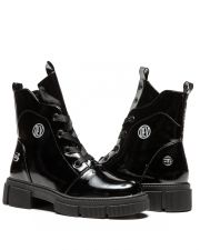 BLACK WOMEN'S BROGUE - AUDRA