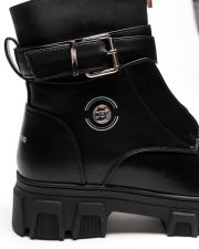 BLACK WOMEN'S BROGUE - KORINA