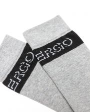 GREY MEN'S ANKLE SOCKS
