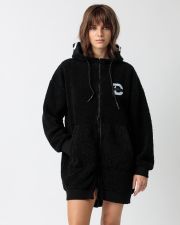 FEKETE NŐI ÁTMENETI KABÁT