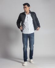 FEKETE FÉRFI KABÁT