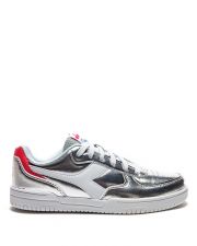 WHITE DIADORA WOMEN'S SNEAKERS - RAPTOR LOW METAL
