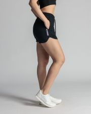 BLACK WOMEN'S SHORTS