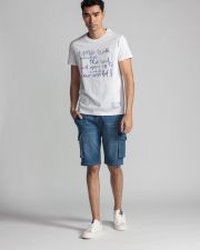 KÉK FÉRFI JOGJEANS RÖVIDNADRÁG