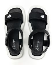 BLACK WOMEN'S SANDALS - SONIA