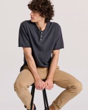 SZÜRKE FUNKY BUDDHA FÉRFI PÓLÓ