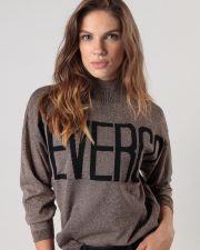 BARNA NŐI KÖTÖTT PULÓVER