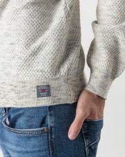 BÉZS FÉRFI KÖTÖTT PULÓVER