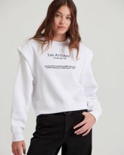 WHITE FUNKY BUDDHA  WOMEN'S PULLOVER