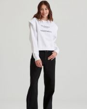 WHITE FUNKY BUDDHA  WOMEN'S PULLOVER