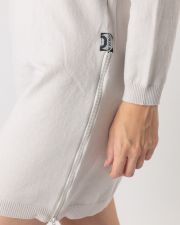 GREY WOMEN'S KNITTED DRESS