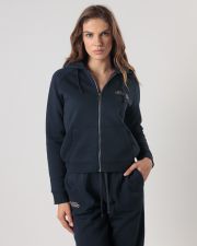 BLUE WOMEN'S HOODIE