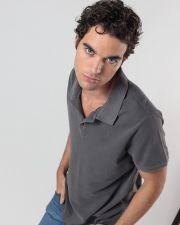 GREY MEN'S POLO SHIRT