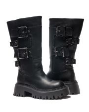 BLACK WOMEN'S BOOTS - NICOLE