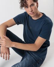 KÉK FÉRFI RÖVID UJJÚ PÓLÓ