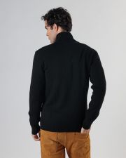 FEKETE FÉRFI KÖTÖTT KARDIGÁN