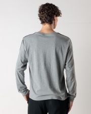 GREY MEN'S LONG-SLEEVED T-SHIRT