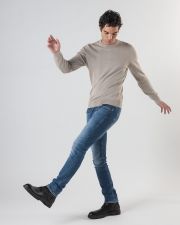 BÉZS FÉRFI KÖTÖTT PULÓVER