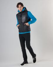 FEKETE FÉRFI RÖVID MELLÉNY