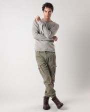 SZÜRKE FÉRFI KÖTÖTT PULÓVER