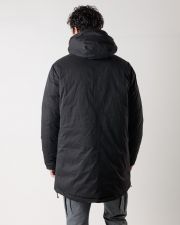 FEKETE FÉRFI HOSSZÚ KABÁT