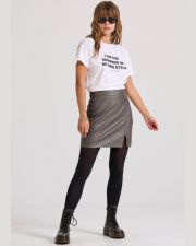 WHITE FUNKY BUDDHA  WOMEN'S TSHIRT