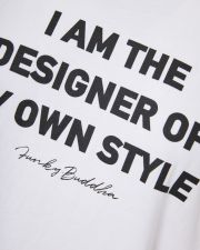 WHITE FUNKY BUDDHA  WOMEN'S TSHIRT