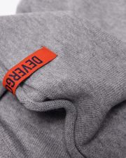 GREY MEN'S KNITTED HAT