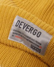YELLOW MEN'S KNITTED HAT