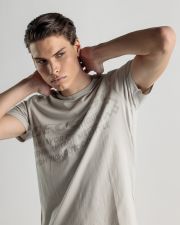 SZÜRKE FÉRFI RÖVID UJJÚ PÓLÓ