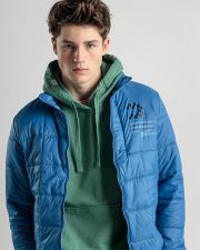 BLUE MEN'S TRANSITIONAL JACKET