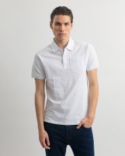 FEHÉR FÉRFI RÖVID UJJÚ PÓLÓ