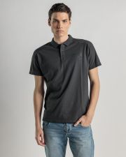 SZÜRKE FÉRFI RÖVID UJJÚ PÓLÓ