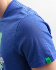 KÉK FÉRFI RÖVID UJJÚ PÓLÓ