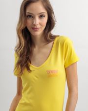 YELLOW WOMEN'S T-SHIRT