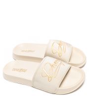 BEIGE WOMEN'S SLIDES - PETRA