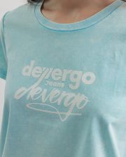 BLUE WOMEN'S T-SHIRT