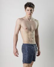 BLUE MEN'S BEACH SHORTS