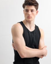 FEKETE FÉRFI PAMUT TRIKÓ