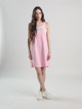 PINK WOMEN'S DRESS