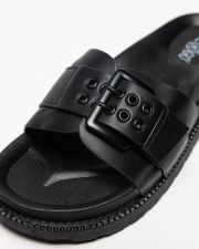 BLACK WOMEN'S SLIDES - CELINA