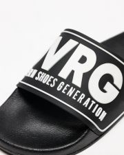 BLACK MEN'S SLIDES - BEACH