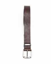 BROWN MEN'S LEATHER BELT