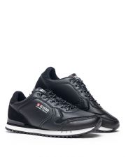 BLACK MEN'S SNEAKERS - RAY