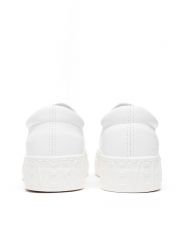 WHITE WOMEN'S SLIP-ON - HELIA PU