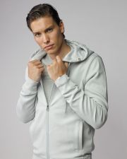 SZÜRKE FÉRFI CIPZÁRAS PULÓVER