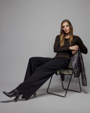 BARNA NŐI HOSSZÚ UJJÚ PÓLÓ