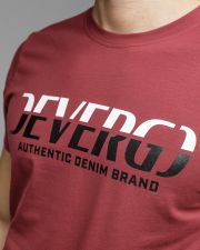 BORDÓ FÉRFI RÖVID UJJÚ PÓLÓ